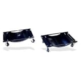 Vehicle Repositioning Dolly Set - Heavy-Duty Steel with Swivel Casters - Set of Two