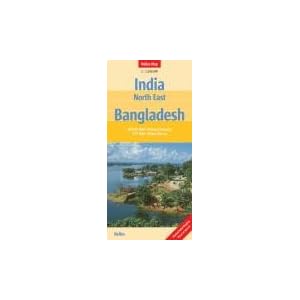 India North East, Bangladesh (Nelles Maps) by Nelles Maps
