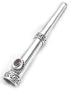 New Sterling Silver Amethyst Cigarette Holder Costume