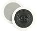 5'' Dual Voice Coils In-Ceiling Speaker with Dual Tweeters