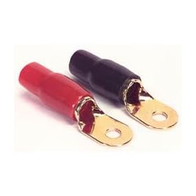 Gold Ring 1/0 AWG 5/16" 2 Pair