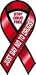 Just Say No To Drugs Awareness 2 in 1 Ribbon Magnet