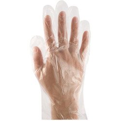 Ansell 925326 Poly-D Food Masters Gloves with Dispenser, Small (10-0284) Category: Kitchen and Foodservice Gloves