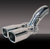 Pilot Stainless Steel Dual Exhaust Tip Hummer PM-5002