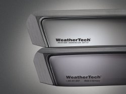 WeatherTech 82436 Dark Smoke Front/Rear Side Window Deflector for Lexus ES