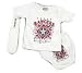 Texas Rangers 3 Piece Cotton Diaper ( Shirt and Sock Set)