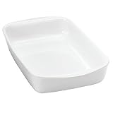 Review   / Rectangle Baking Pan - White