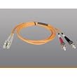 Tripp Lite N518-05M Multimode Duplex 50/125 Fiber Optic Patch Cable LC/ST - 5M (16ft)