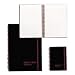 Black N- Red(R) Wirebound Poly Notebook Journal With Elastic Strap, 1 Subject, Ruled, 11 3 4 x 8 1 4 , Black Red, 70 Pages