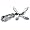 Galvanized Folding Anchor