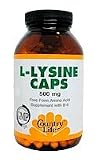 L-Lysine 500 mg w/B-6, 100 caps