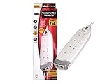 Belkin SurgeMaster, 4-Way, Tel/Fax/Modem/AV Protection, 2m Cable
