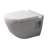 Duravit D19048 Starck 3 Wall Mounted Toilet, White