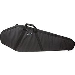 Coffin Case BB-140 Body Bag Bass Warlock Guitar Gig Bag, Black Exterior with Red Interior by 