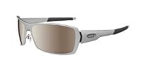 Oakley Spike Men's Active Lifestyle Wire Casual Sunglasses - Color: Light/Titanium Iridium, Size: One Size Fits All