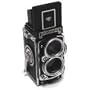 Minox DCC Rolleiflex AF 5.0 Miniature Digital Camera, 5.0 Megapixel, 4.9mm Focal Length, 1.1" TFT LCD Screen, Classic Black