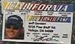 Jeff Gordon Fake Drivers License