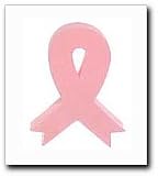 Happy Balls Pink Ribbon Antenna Topper