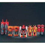 マシンロボバリエーション01スペシャルエクス合体セットバーニングカラー編