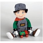 Childrens Toyshop  Toys : Brio Train Engineer Soft Doll with train