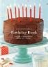 Birthday Cakes Birthday Book: Dates to Remember Year after Year