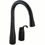 Kohler K-649 Simplice Pull-Down Faucet, Matte Black
