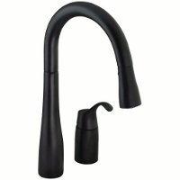 more information. See Kohler K-649 Simplice Pull-Down Faucet, Matte Black click!