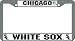 Chicago White Sox Chrome License Plate Frame