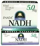 Source Naturals ENADA NADH 5mg 30 tabs