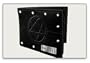 Bio World HIM METAL BADGE MENS ITALIAN BLACK LEATHER WALLET - COMES WITH TIN