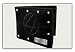 Bio World HIM METAL BADGE MENS ITALIAN BLACK LEATHER WALLET - COMES WITH TIN