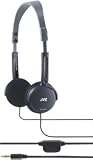 JVC Lightweight Headphone with Volume Control (Black)