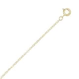 14K Gold Filled Cable Chain Necklace, 18-inch