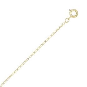 14K Gold Filled Cable Chain Necklace, 16-inch: Jewelry