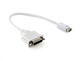 Cablesson® - Mini DVI to DVI Adapter Cable (Apple Mini DVI to DVI-D Adapter Cable)