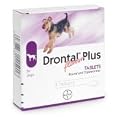 Drontal Plus for Dogs Flavoured Worming Tablet Packs (Pack Size: 2 Tablets)