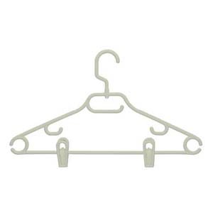 Swivel Hangers with Dress Notch and Clips - 18 Pack