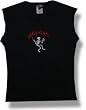 SOCIAL DISTORTION - Sick Girl - Black Sleeveless Women's / Girls T-shirt (Girlie / Babydoll)