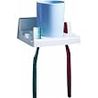 Holmz-Selfix 22670201.12 Plastic Toothbrush And Tumbler Holder