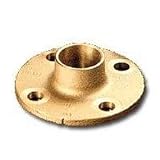 Brass Floor Flange, 1/2