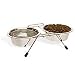 Bowl Buddies Stainless Steel Double Diner