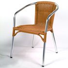 Set of 2 Wicker Stacking Armchair