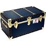 Super Heavy Duty - Furniture Grade - Black Trunk With Tray & Wheels 31x17x15.5