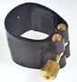 Rovner Dark Baritone Saxophone Ligature And Cap 3R - fits Most Rubber Bari Sax Mouthpieces
