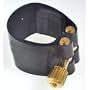 Dark Rubber Alto Saxophone Ligature