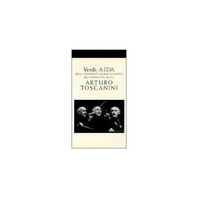 Arturo Toscanini- The Television Concerts: Verdi's "Aida" (1949 Live Television Broadcast, NBC Symphony Orchestra) [VHS]