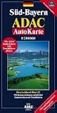 ADAC AutoKarte Deutschland 12. Bayern S�d 1 : 200 000. Mit Ortsregister, Citypl�nen, St�dtef�hrer. GPS-geeignet - 