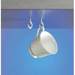 Screw Mount Hook - (White)