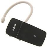 IQUA 81963VRP Charcoal BHS-603 Bluetooth Vogue Headset, Ultra-comfortable, Compliant with Bluetooth v2.0 devices, Built-in volume and mute controls with voice dial