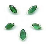 Natural Emerald 5x2.5mm Marquise 5 pc lot